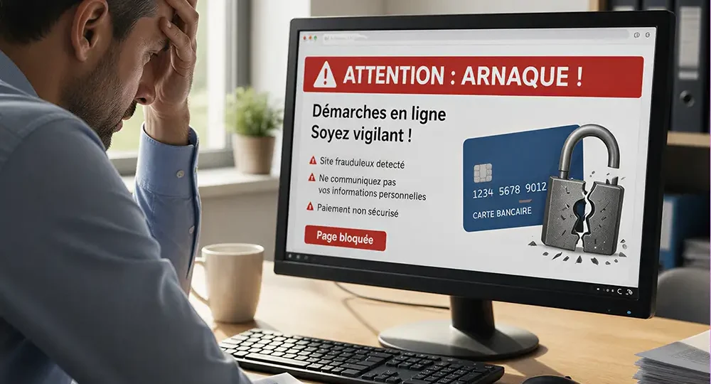 Arnaques aux sites de carte grise en ligne